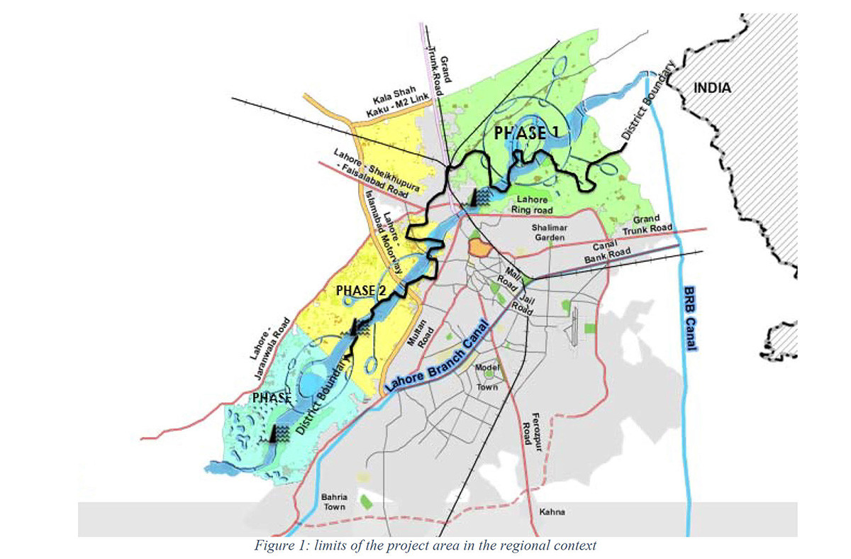 Ravi-Riverfront-Location-Map