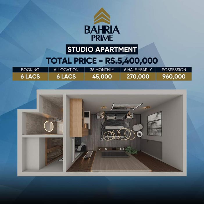 Studio-Bed-Apartment-Payment-Plan